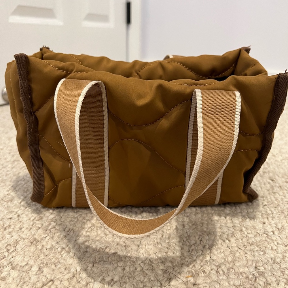 Mini Puffer Tote Crossbody